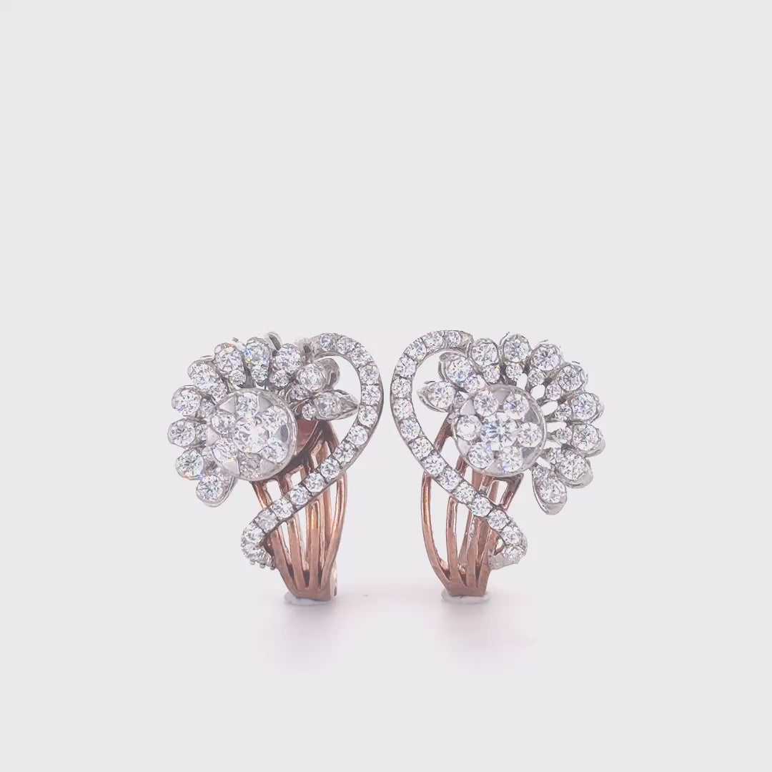 Celestial Curve Hoops